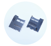 Micro SD Push conn 内焊(带检测PIN)