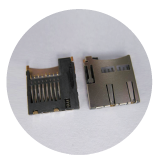 Micro SD Push conn.(内焊)(常闭型)